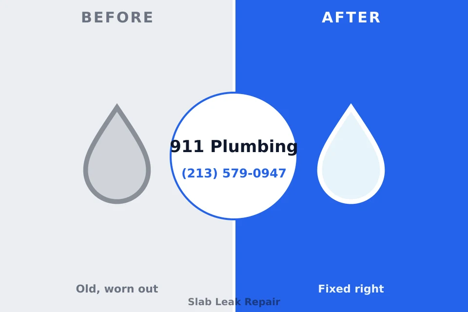 Before and after: plumbing company Tillmans Corner, AL